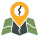 Camino urbano icon