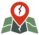 Camino rural icon